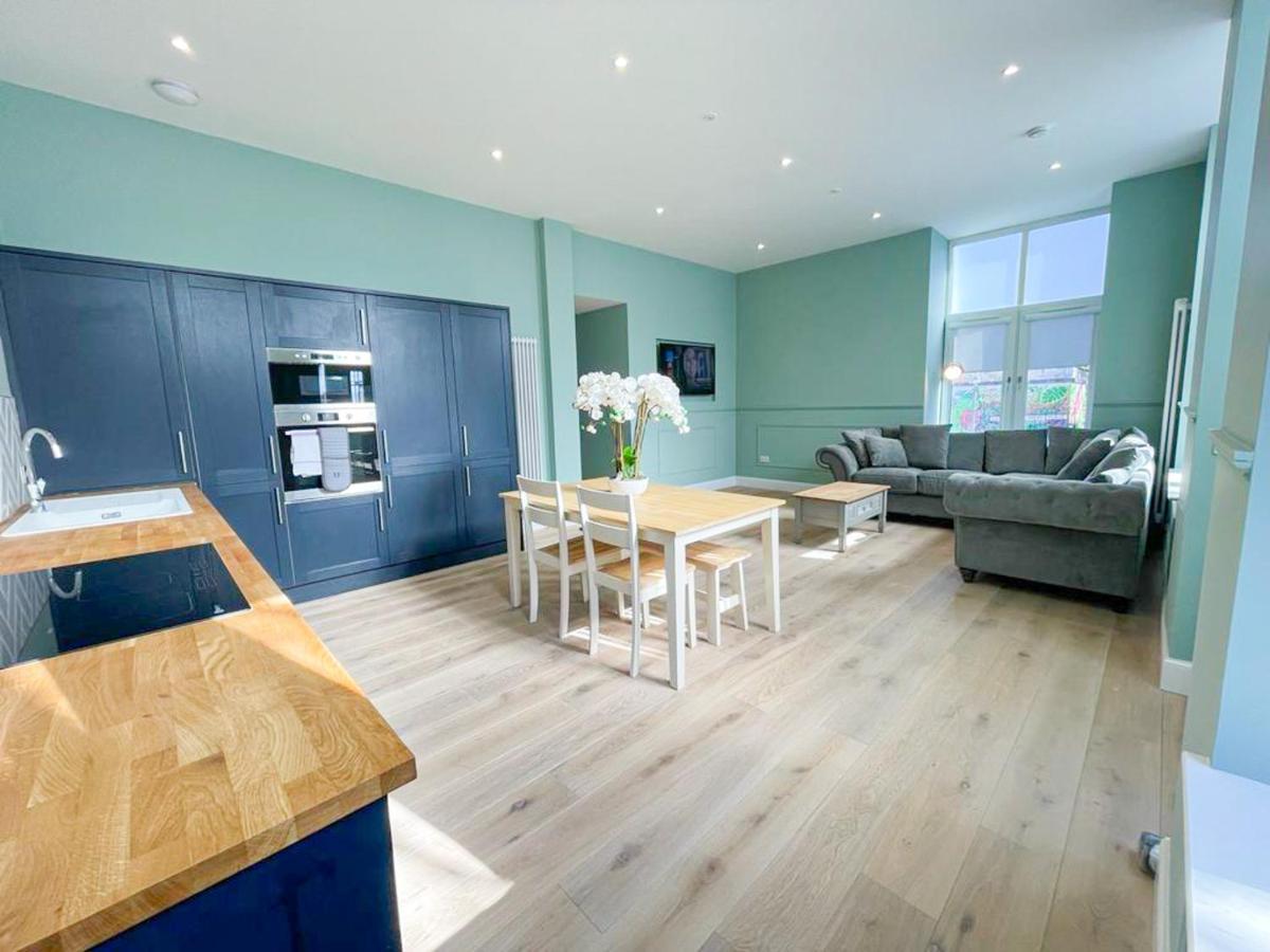 Ferienwohnung Beautiful 2Br, Private Entry In Vibrant Leith EDI Exterior foto